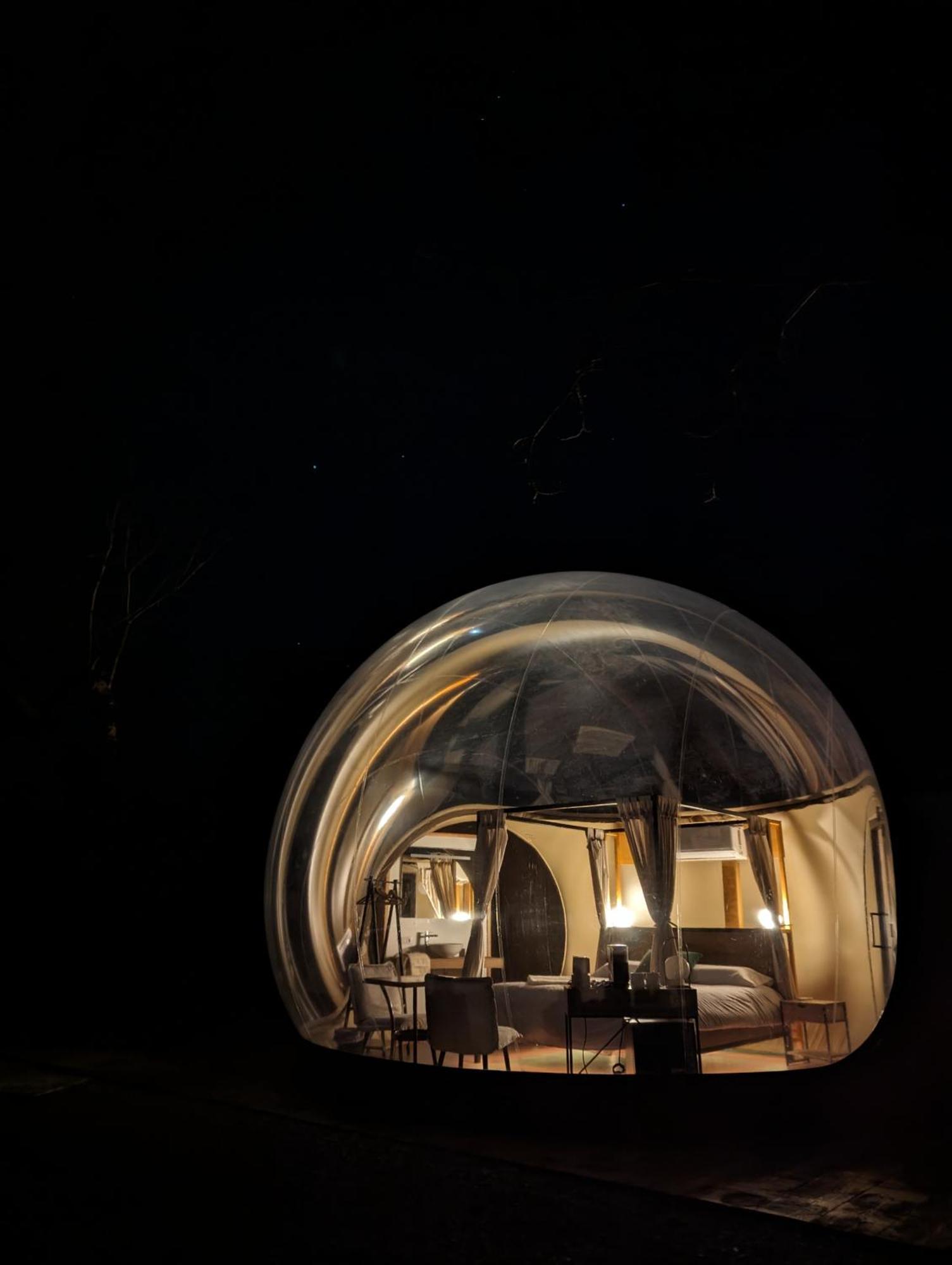 Horizonte Bubble Rooms 꼬르떼가나 외부 사진