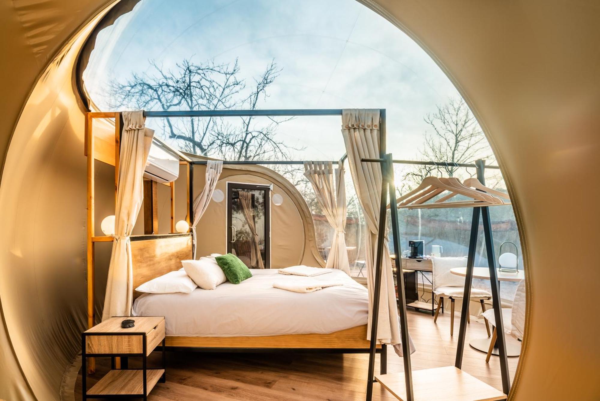 Horizonte Bubble Rooms 꼬르떼가나 외부 사진