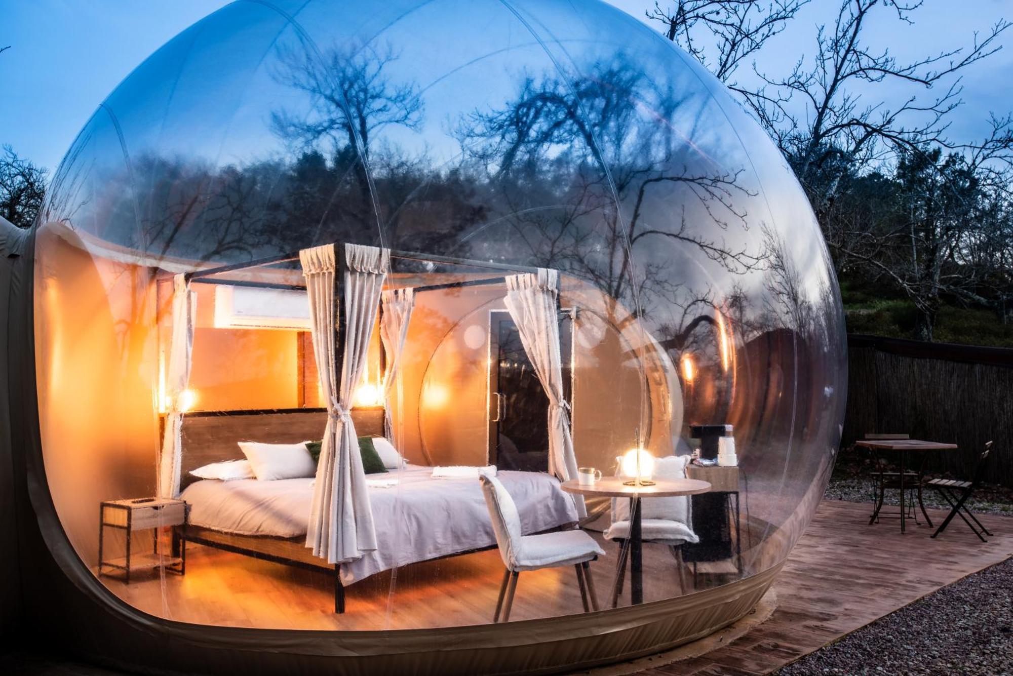 Horizonte Bubble Rooms 꼬르떼가나 외부 사진