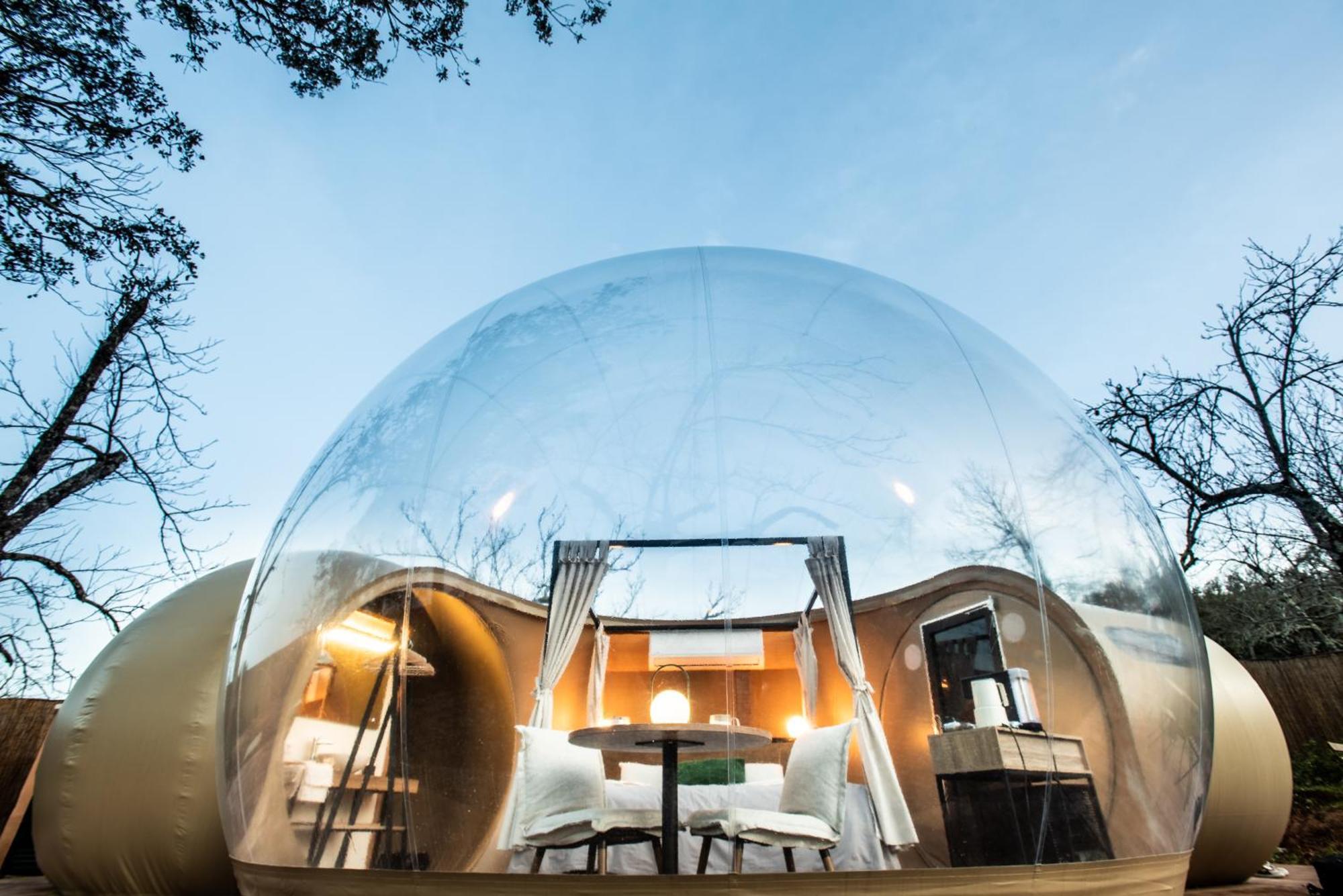 Horizonte Bubble Rooms 꼬르떼가나 외부 사진