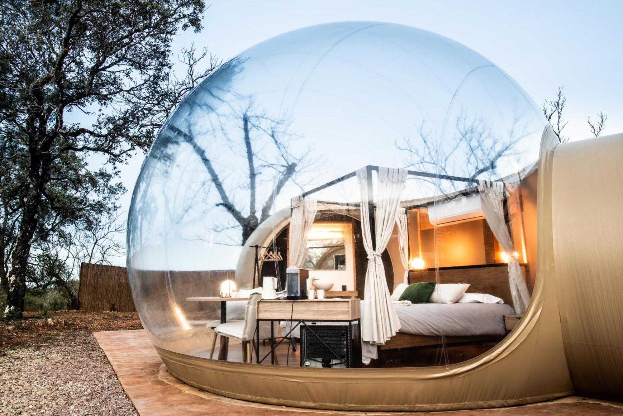 Horizonte Bubble Rooms 꼬르떼가나 외부 사진